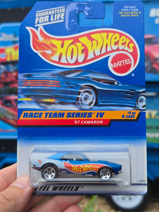 1967 Camaro blue
