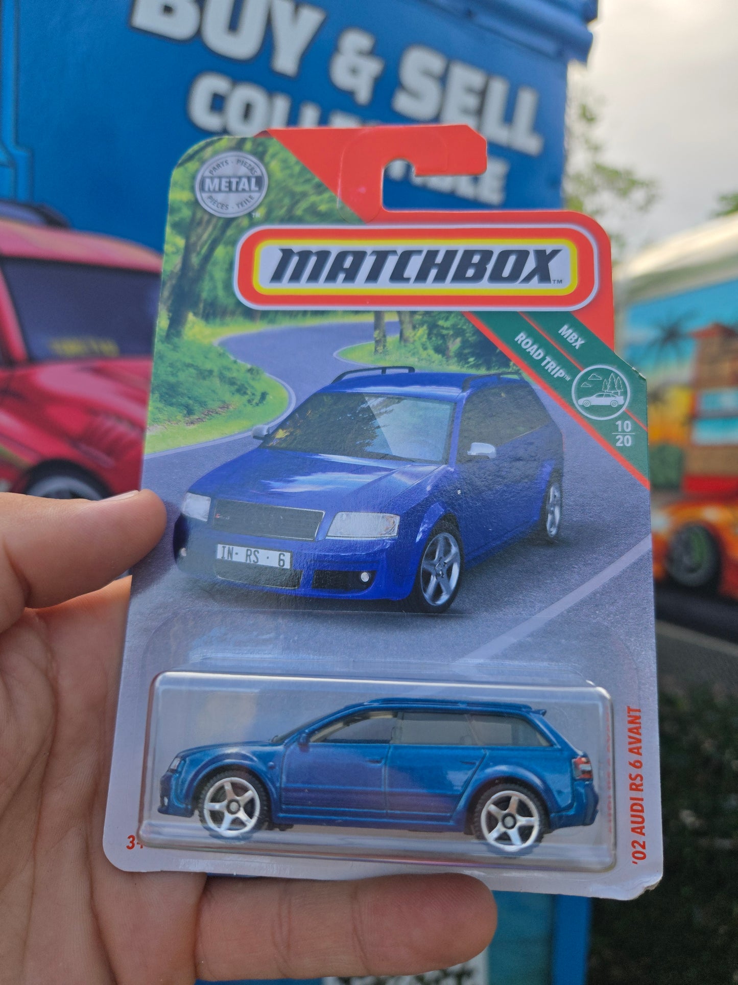 ‘02+Audi Avant RS6 wagon - blue