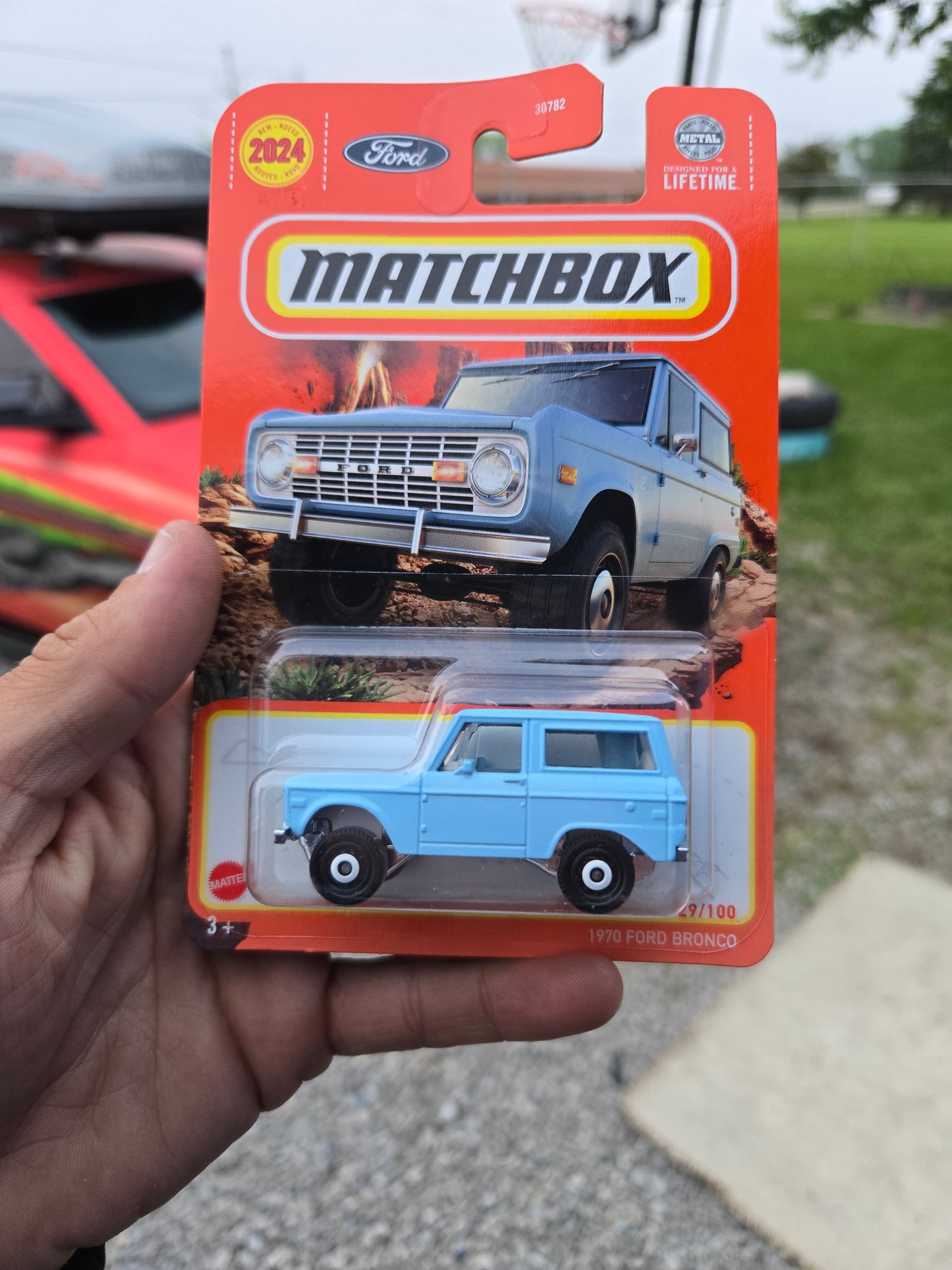 1970 Ford Bronco - light blue