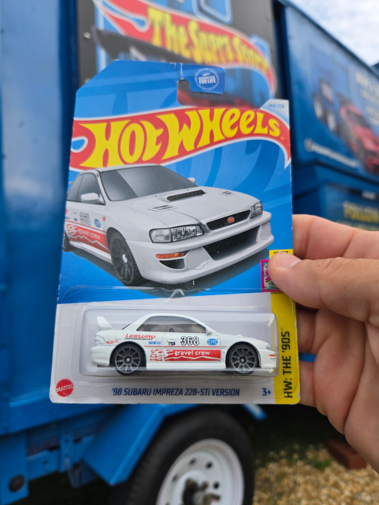 ‘98 Subaru Impreza 22B STI version - white