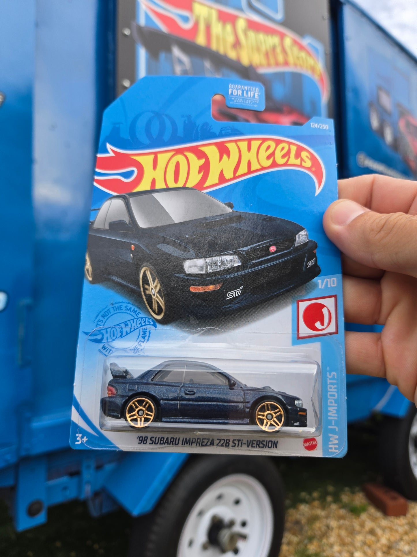 ‘98 Subaru Impreza 22B STI version - dark blue