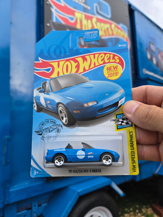 ‘91 Mazda MX-5 Miata - blue
