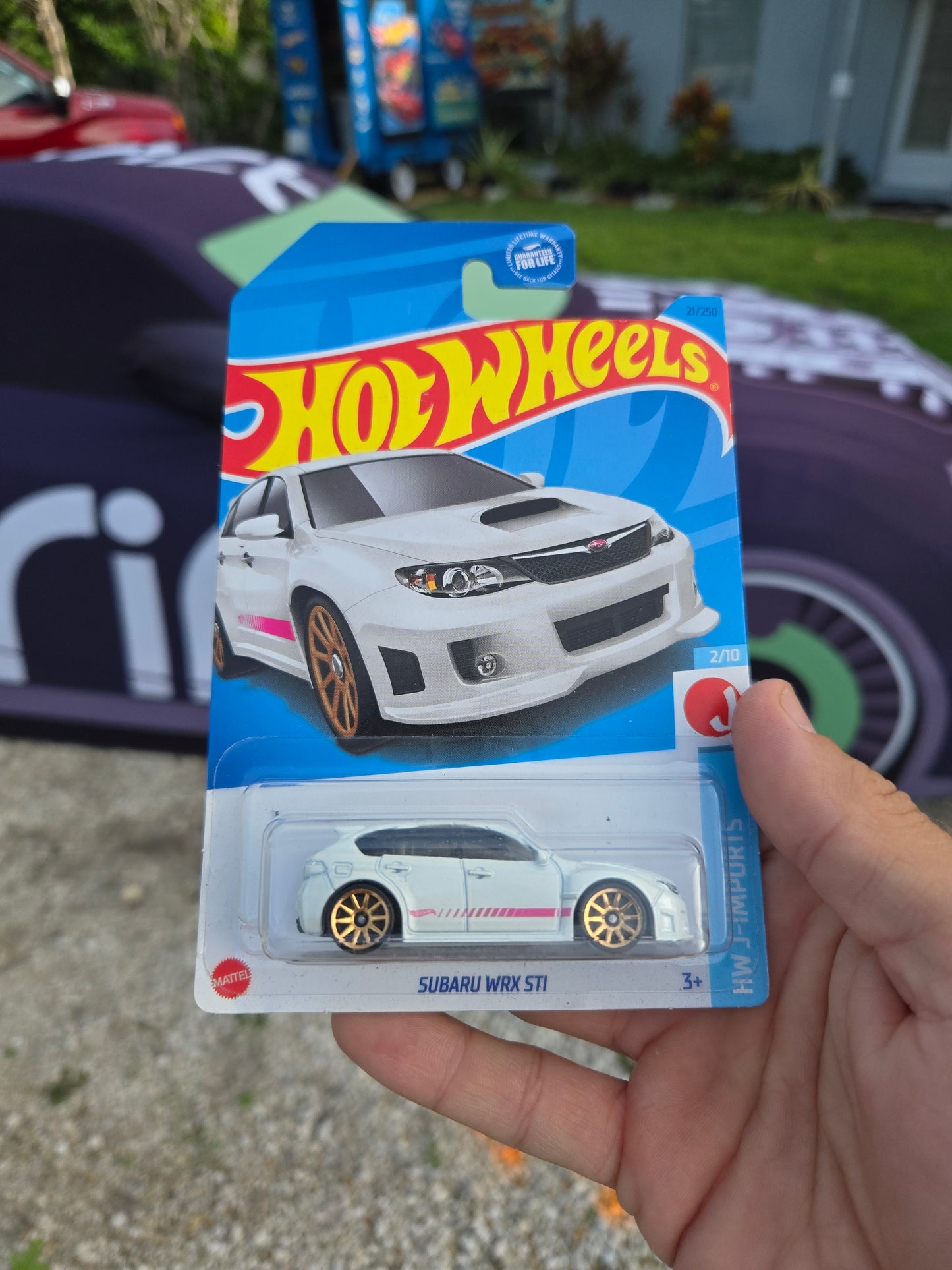 Subaru WRX STI - white
