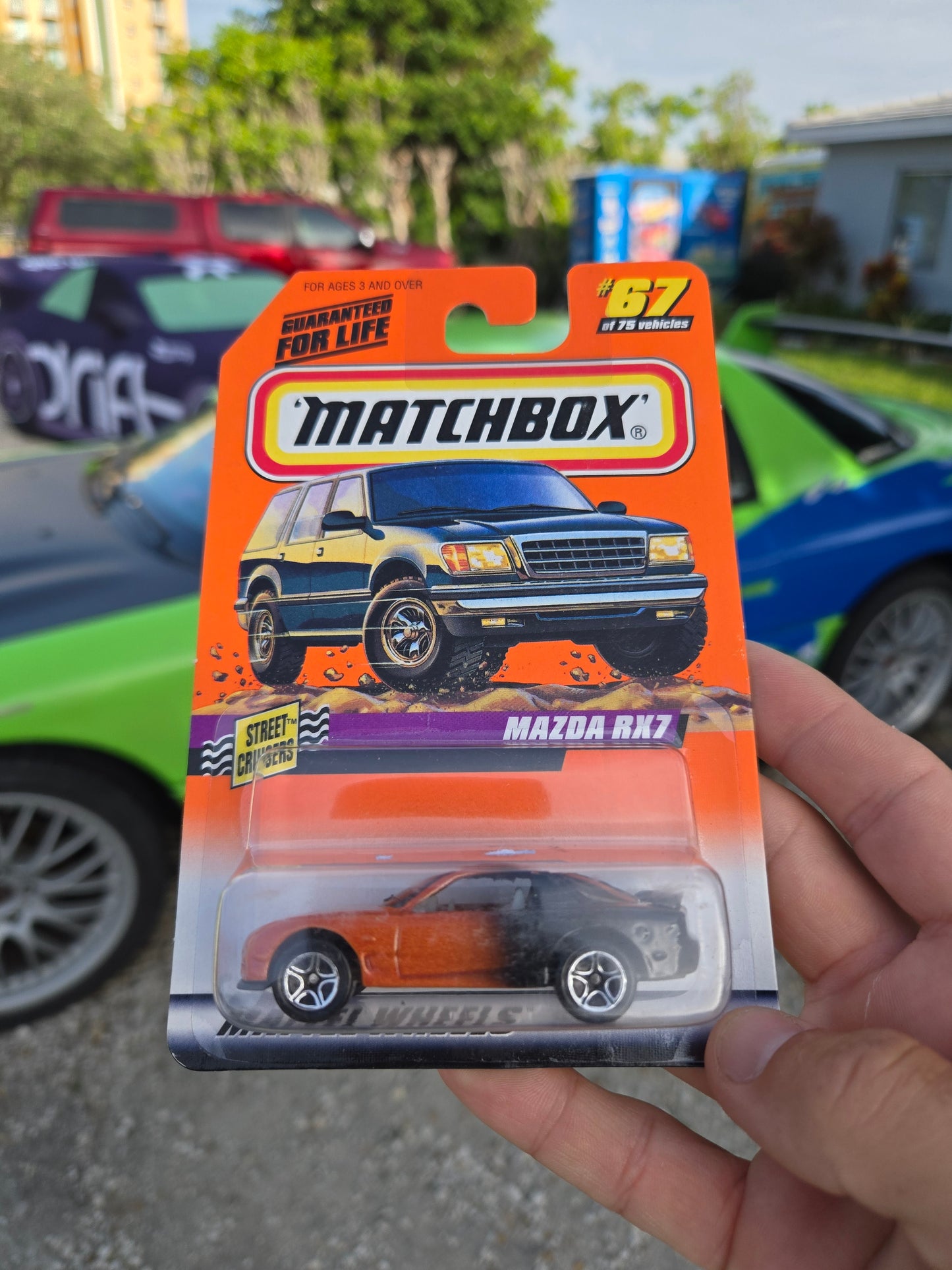 Mazda RX7 FD -orange/black