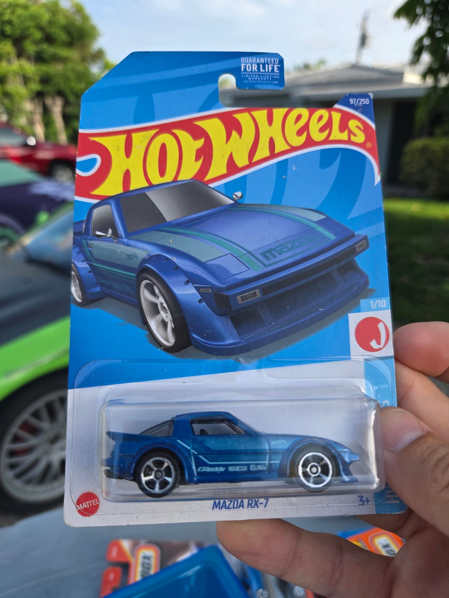 Mazda RX7 - blue