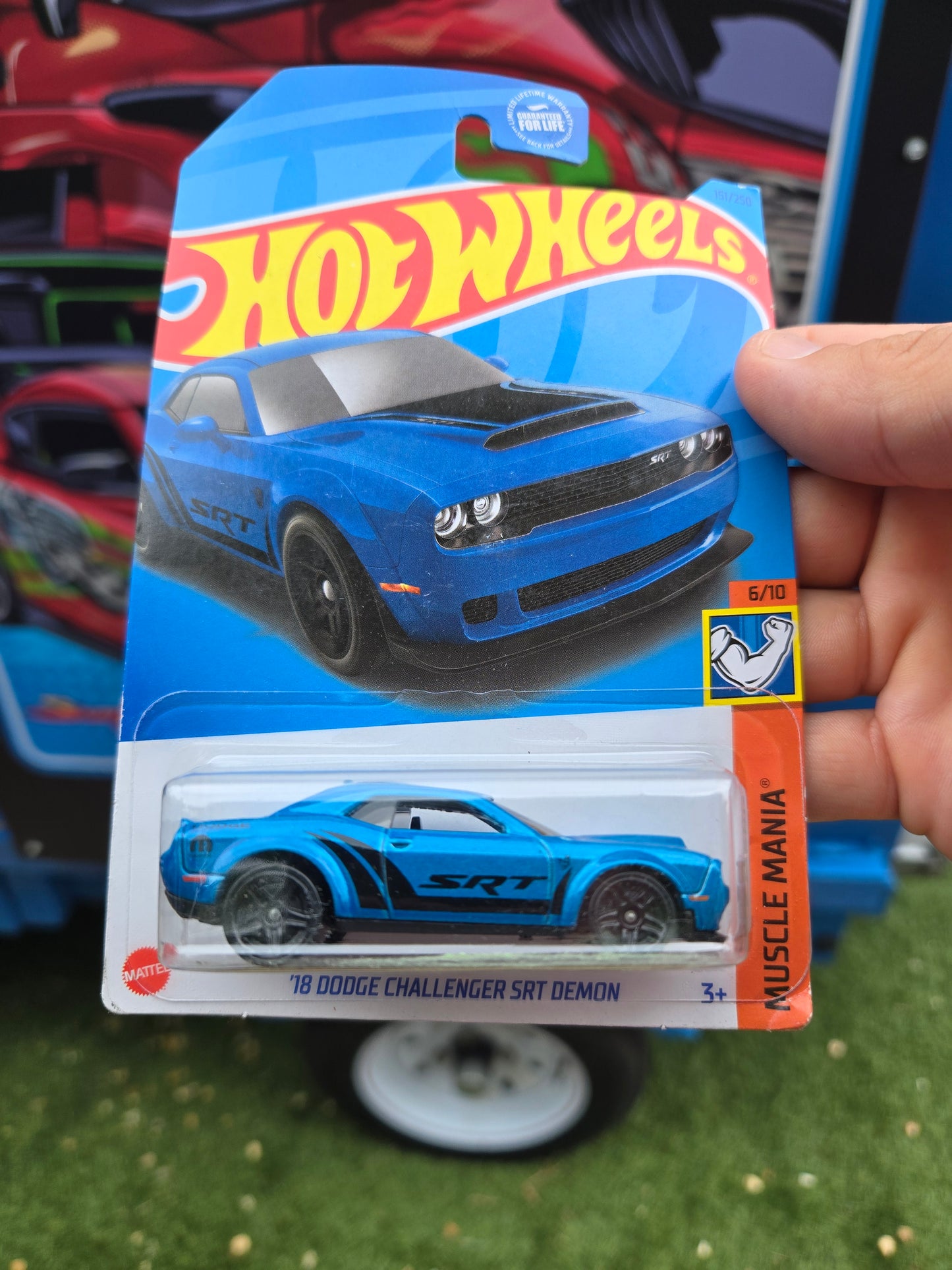 ‘18 Dodge Challenger SRT Demon - blue