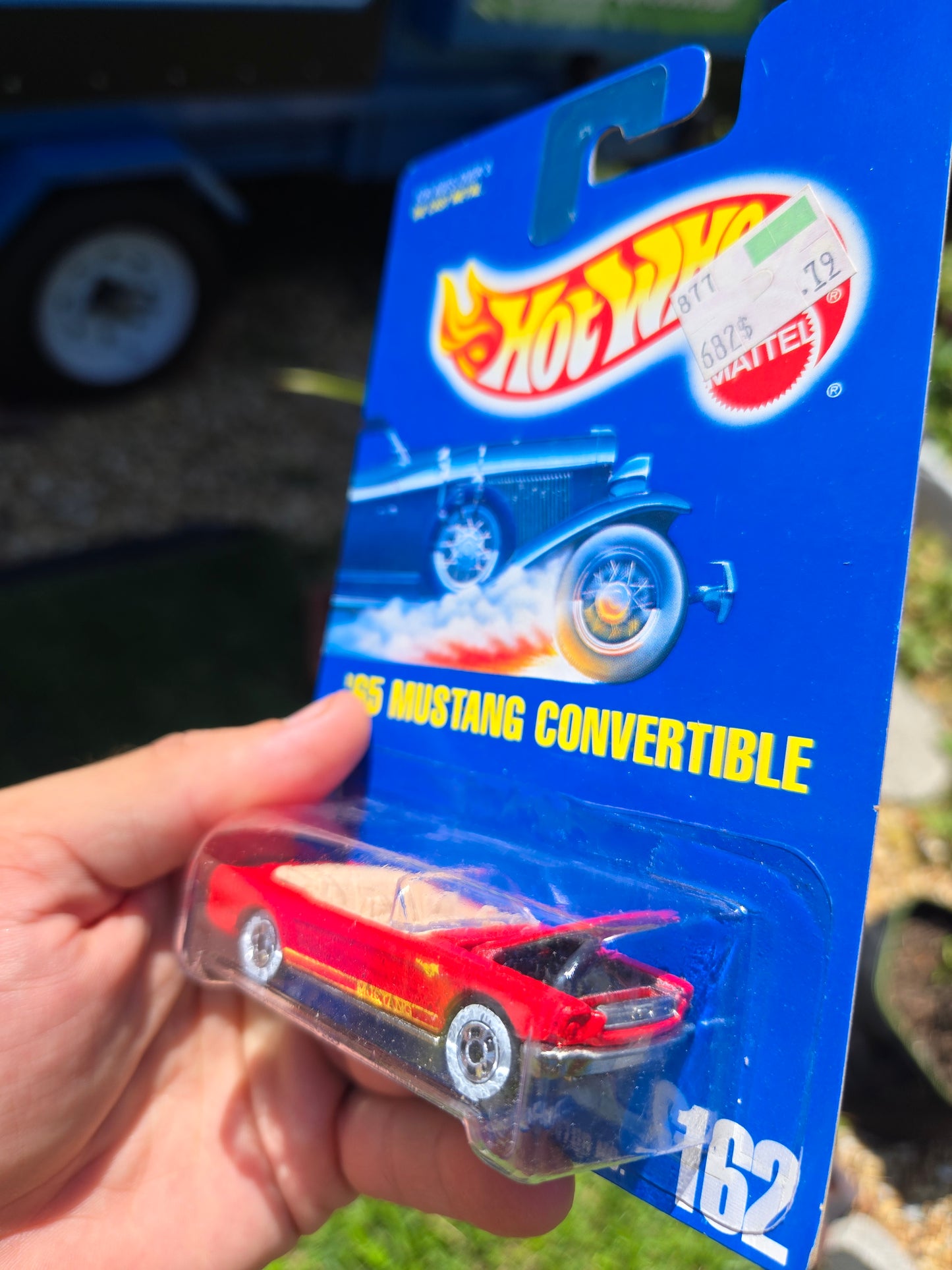 1965 Ford Mustang Convertible- red
