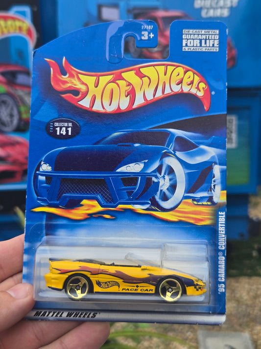 1995 Camaro convertible, yellow pacecar edition