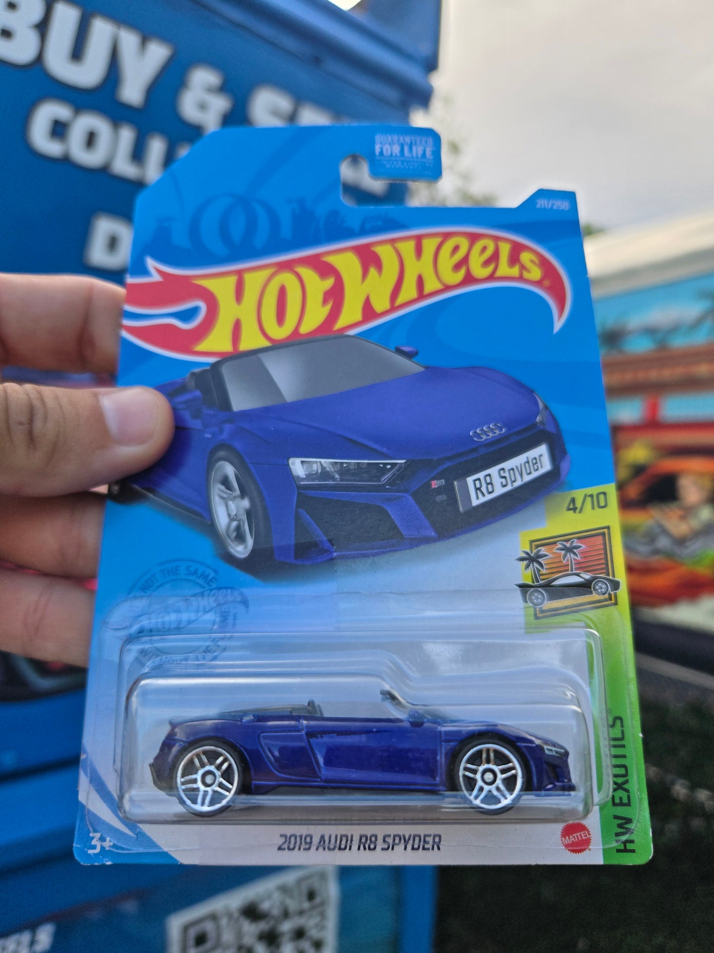 2019 Audi R8 spyder - blue