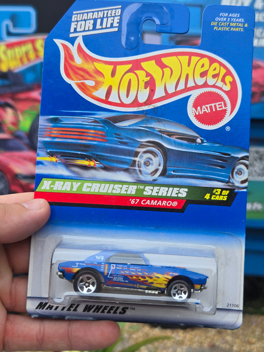 1967 Camaro blue
