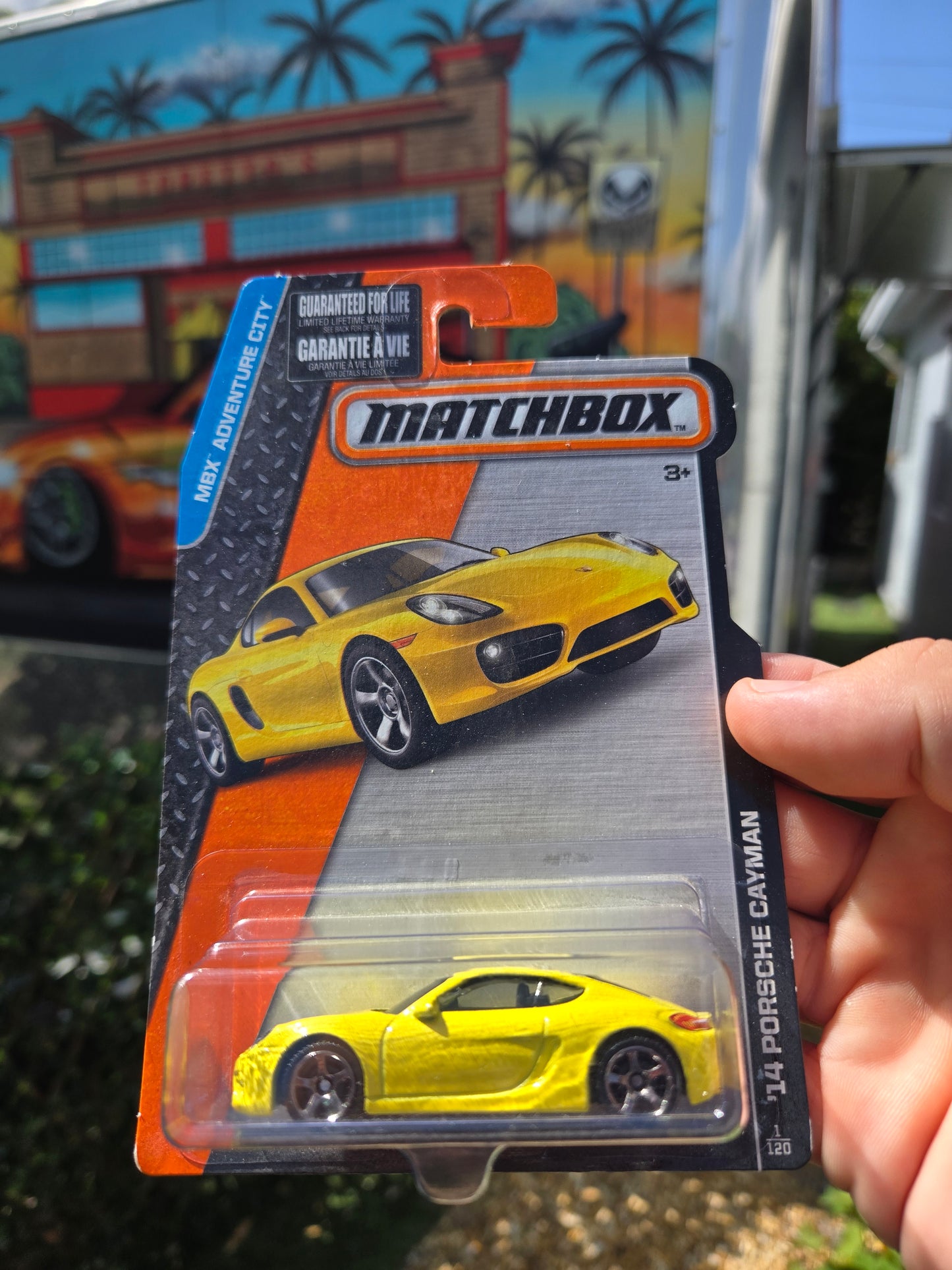 ‘14 Porsche Cayman - yellow