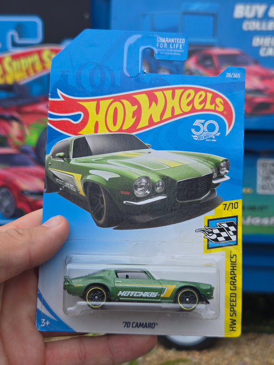 1970 Camaro green 50th anniversary