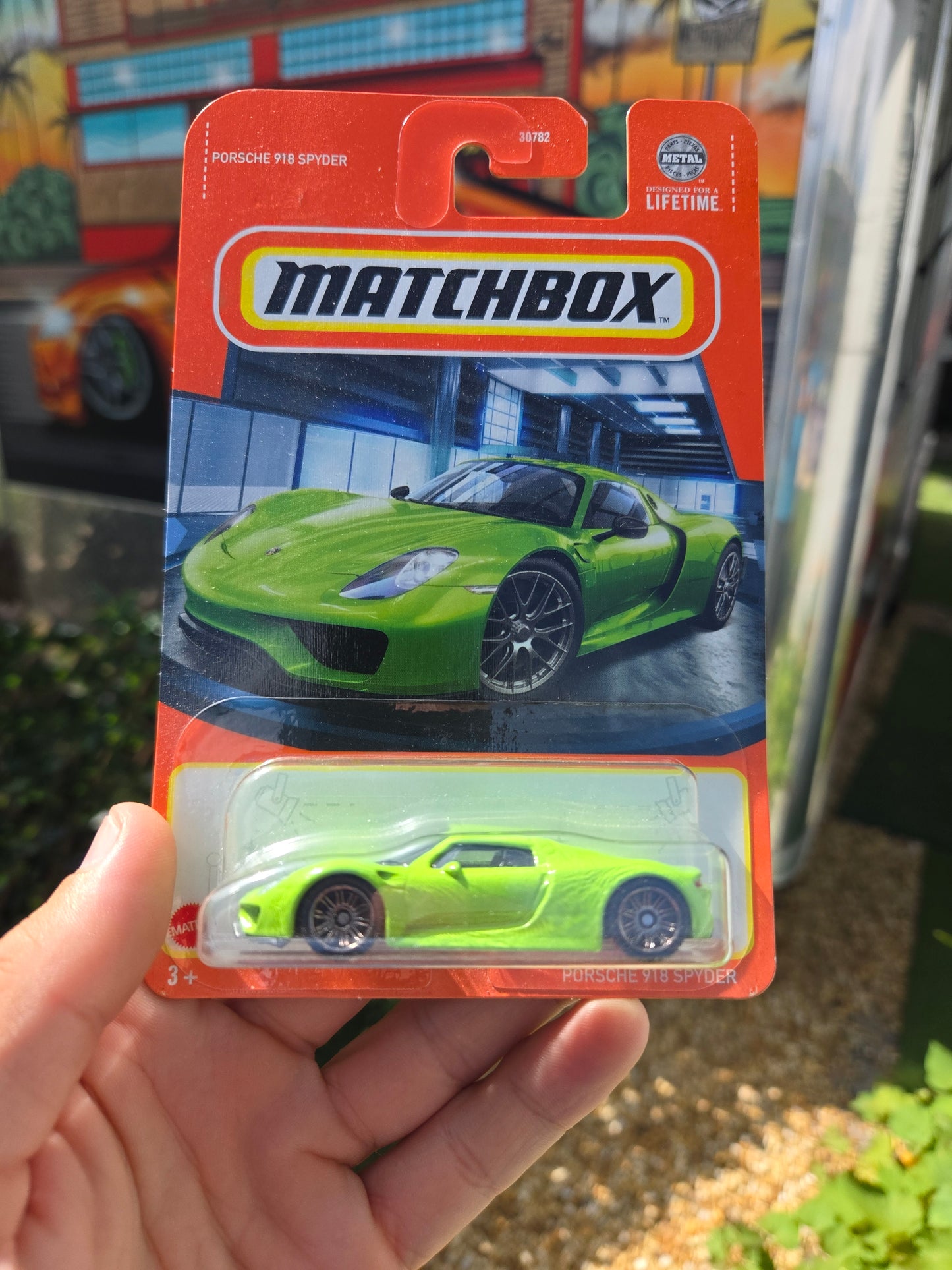 Porsche 918 - lime green
