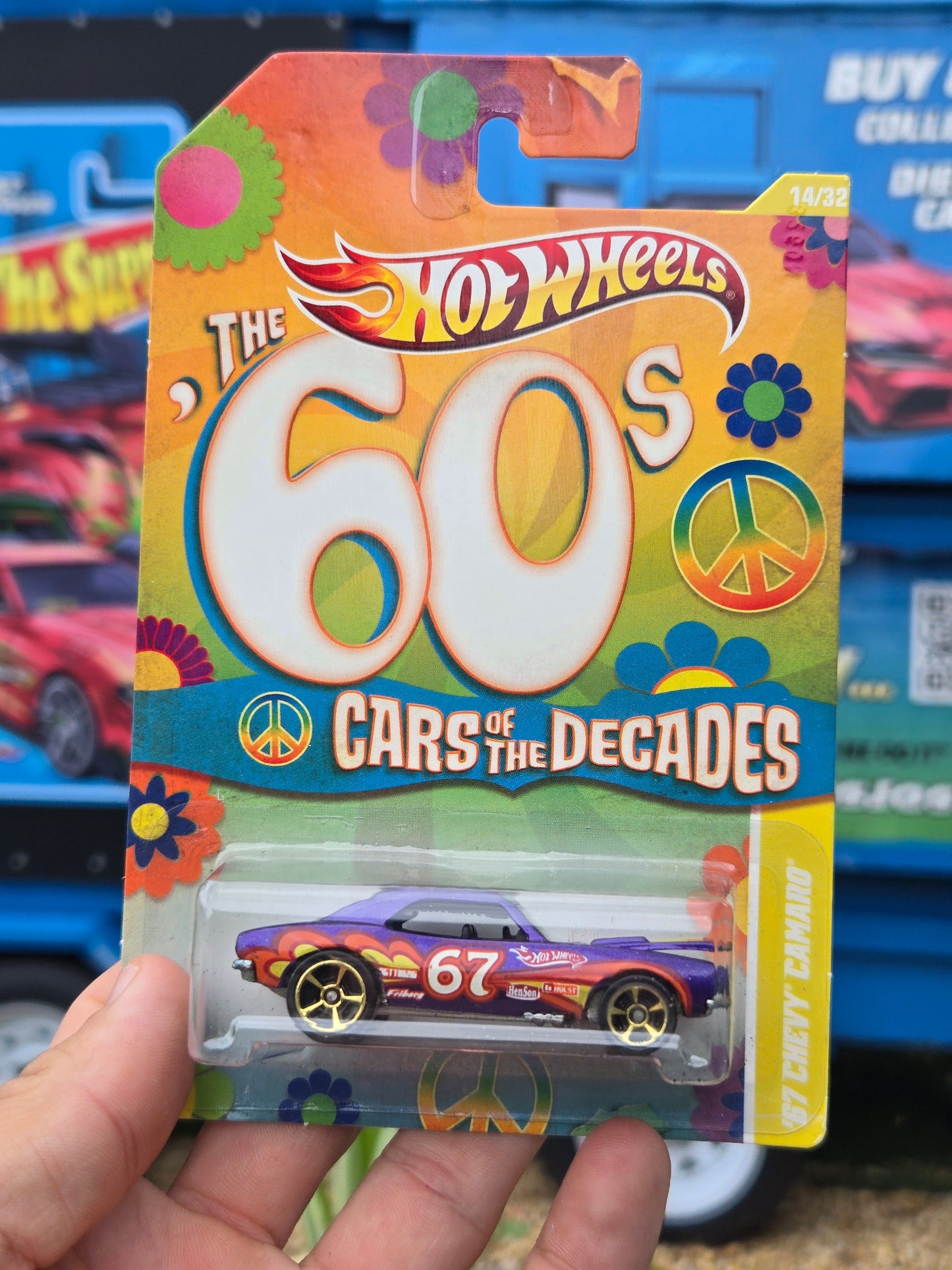 1967 Chevy Camaro purple