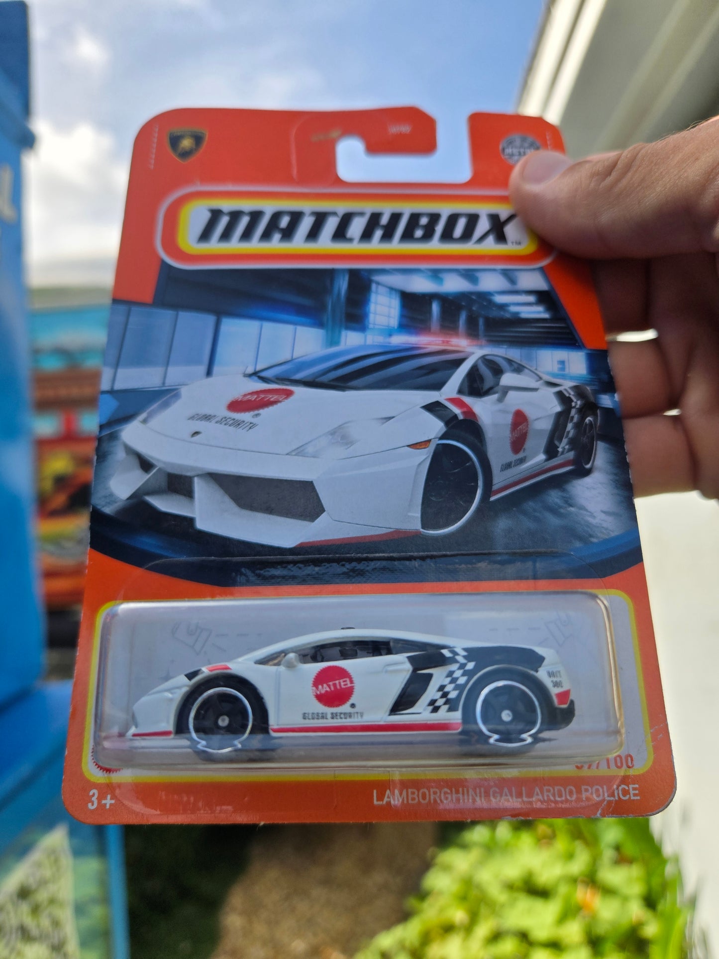 Lamborghini Gallrado dash police