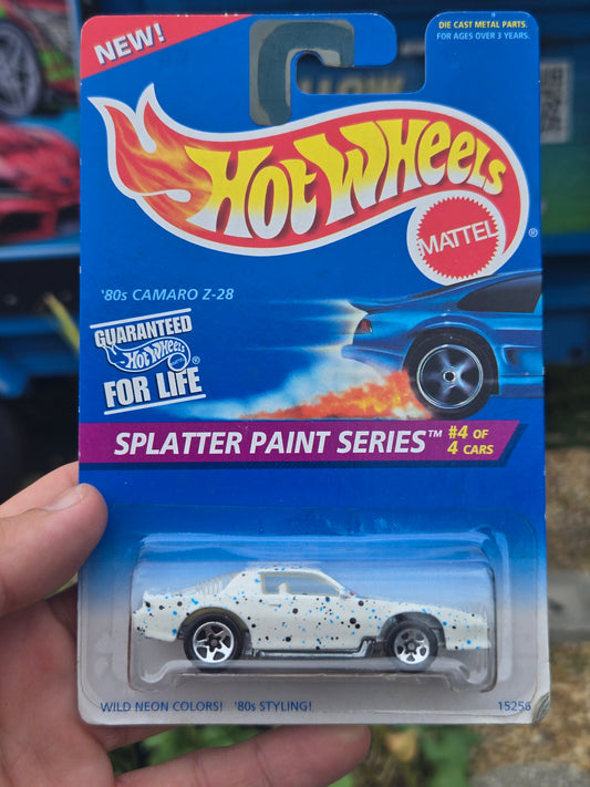 1980 Camaro Z 28 white splatter paint