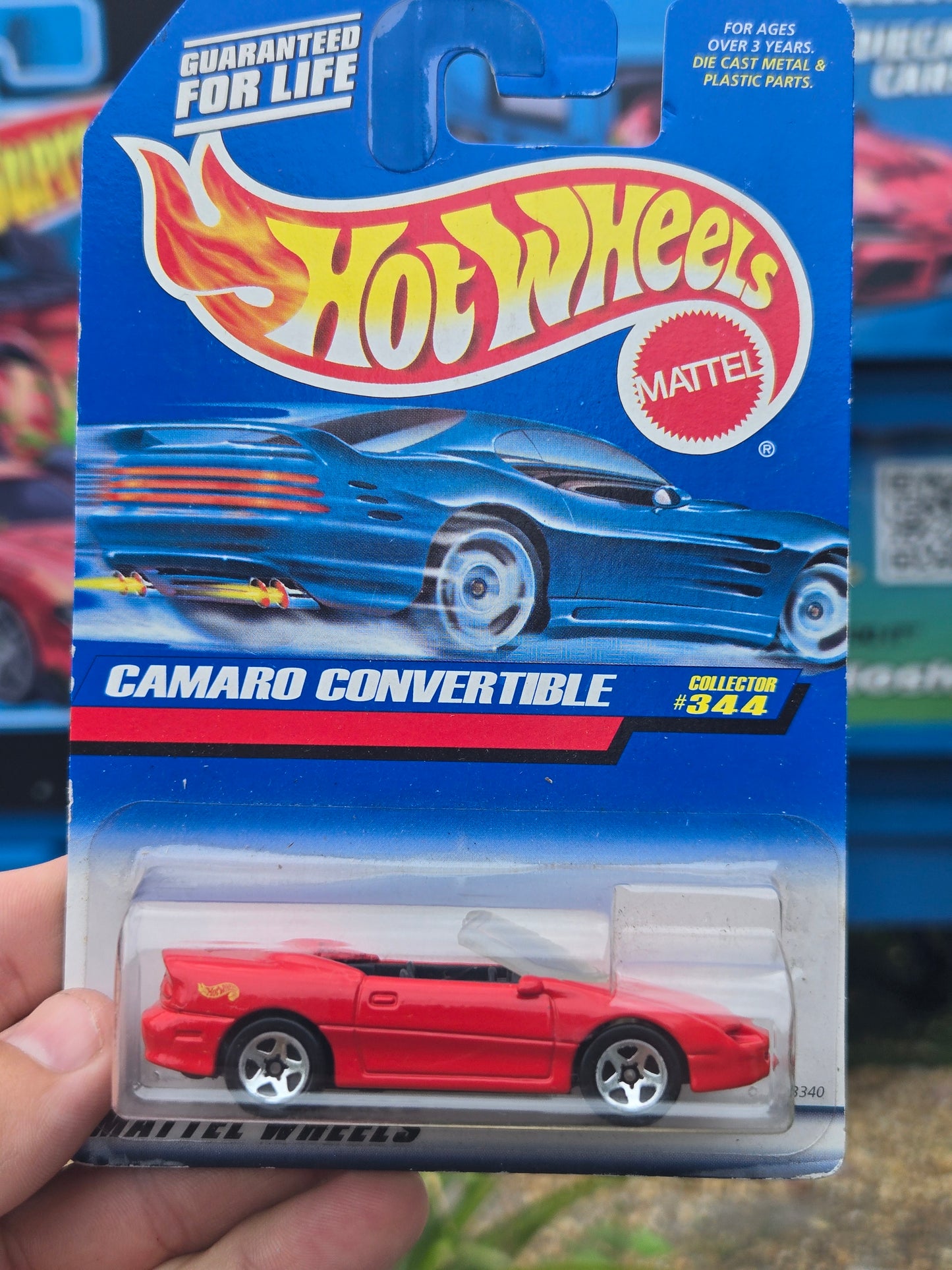 1995 Camaro convertible red