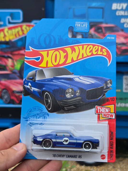 1970 Chevy Camaro RS blue