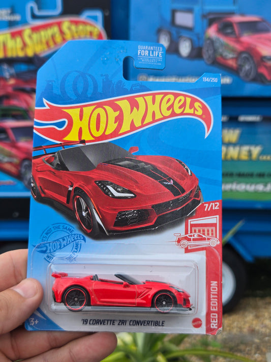 2019 Corvette ZR1 convertible red