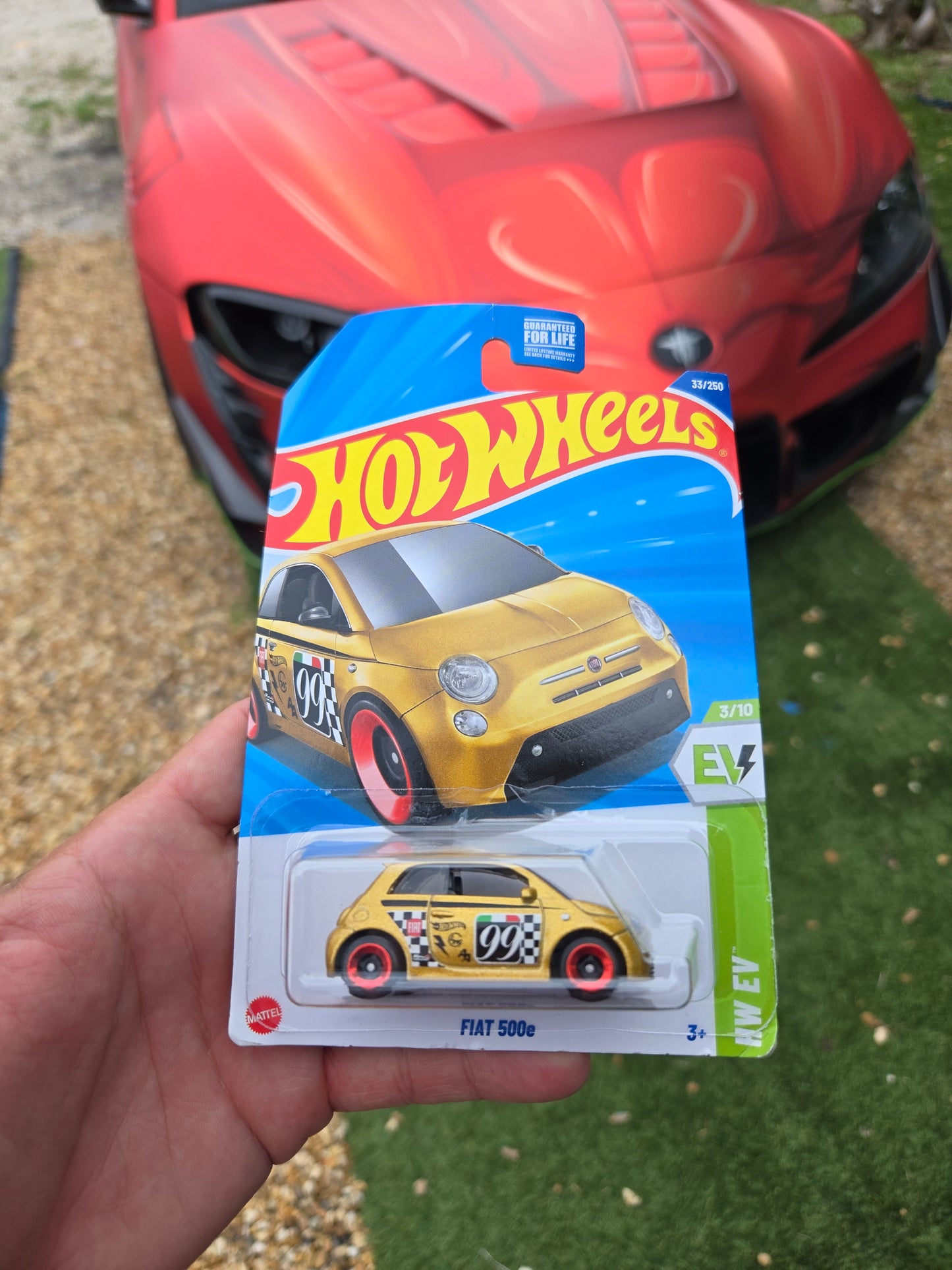 Fiat 500E - gold