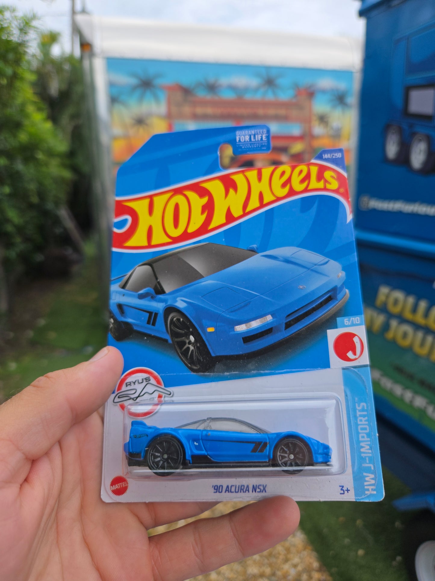 ‘90 Acura NSX - light blue
