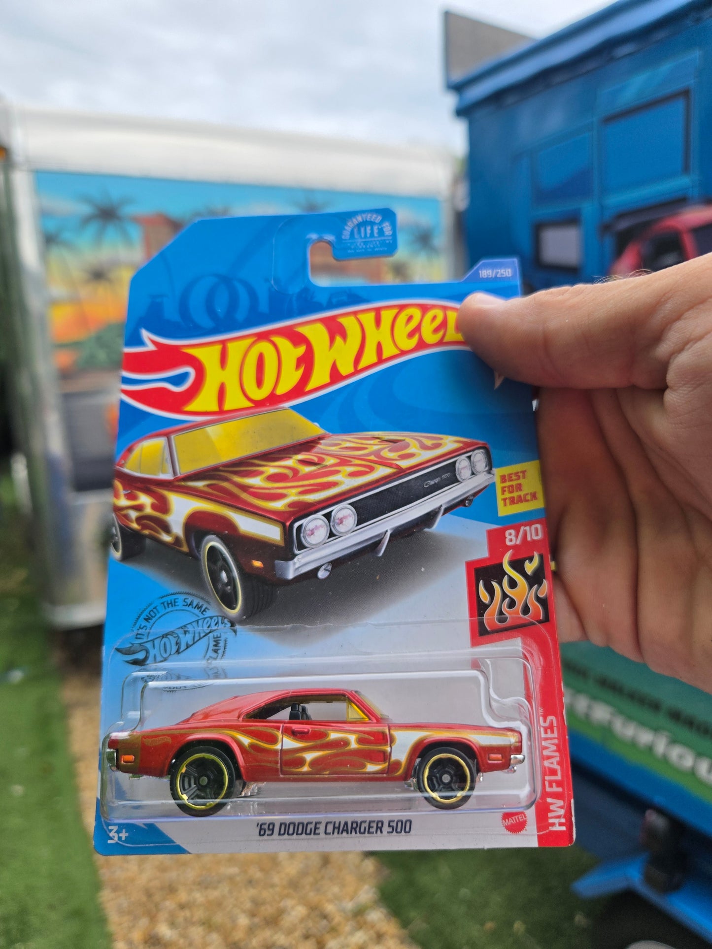 1969 Dodge Charger 500 – orange flames