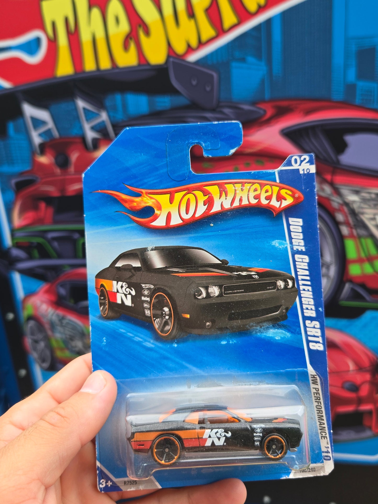 Dodge Challenger SRT8 - black k&n