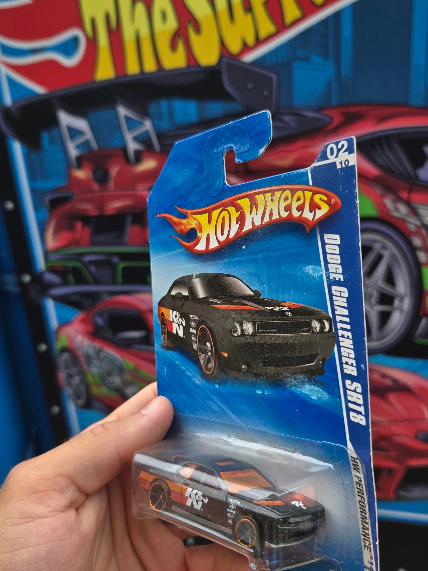 Dodge Challenger SRT8 - black k&n