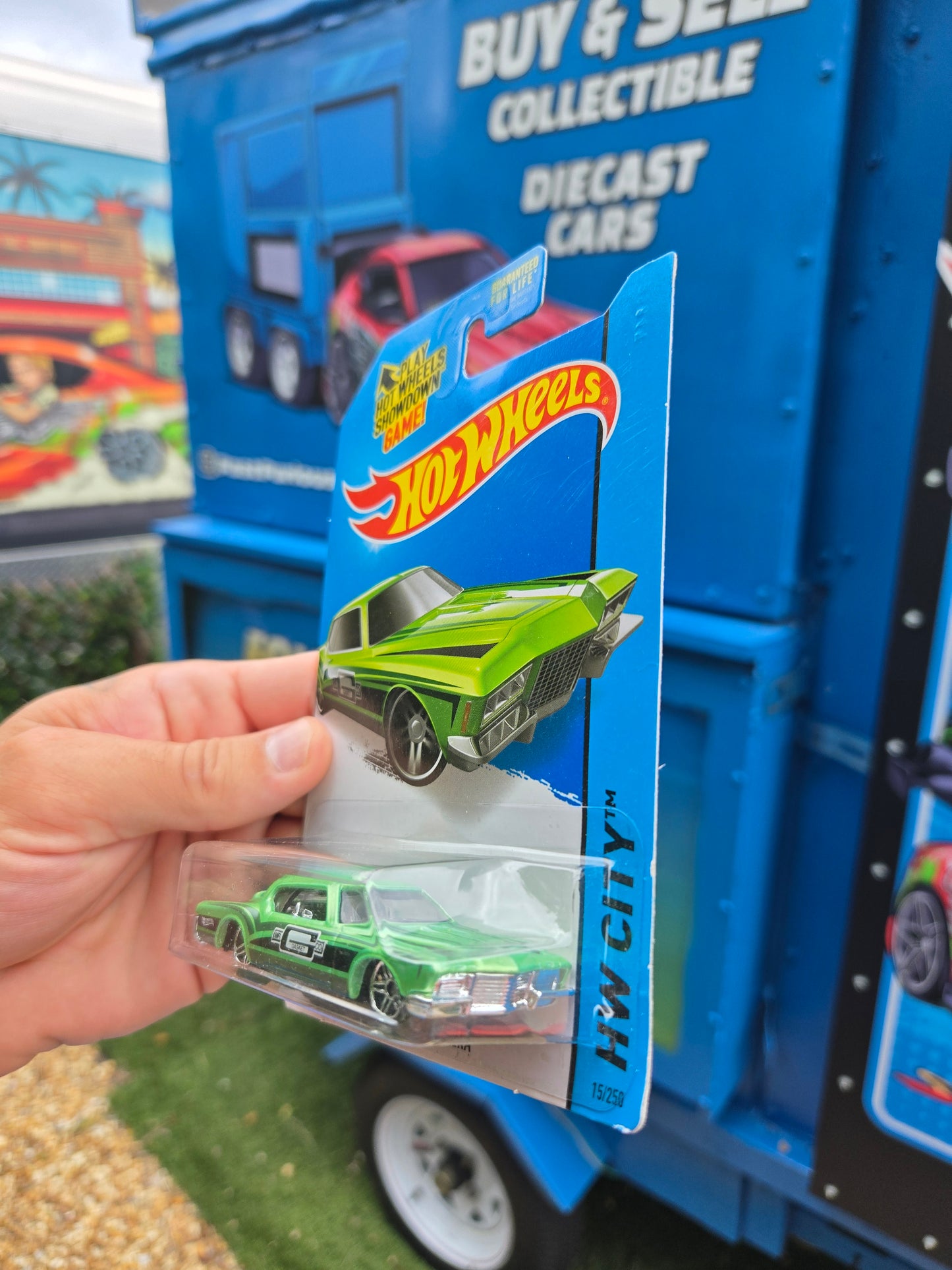 1964 Buick Riviera –. Lime green