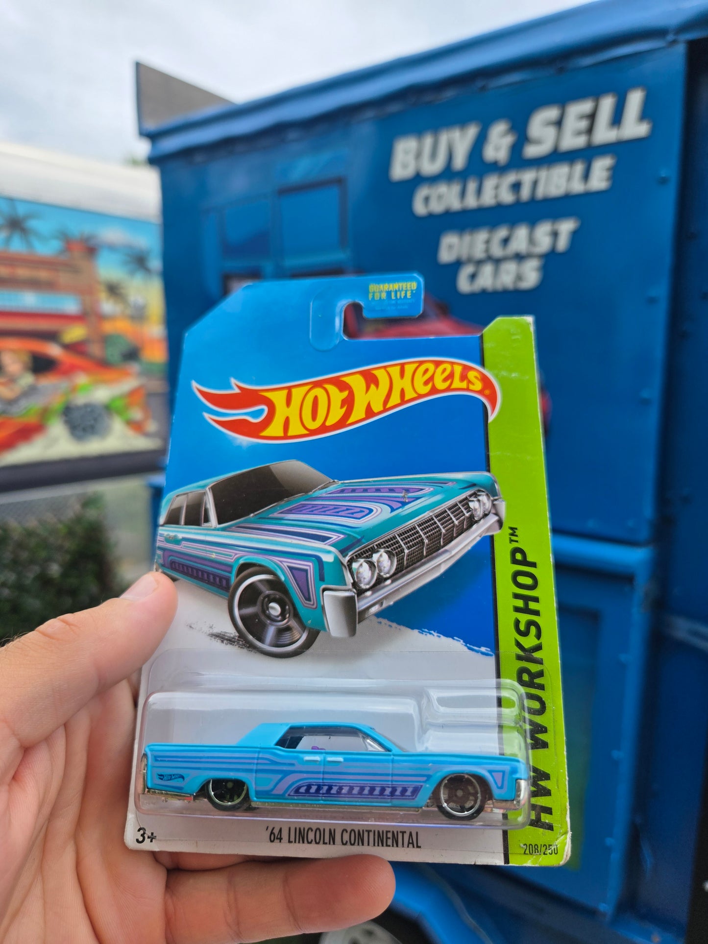 1964 Lincoln continental – light blue