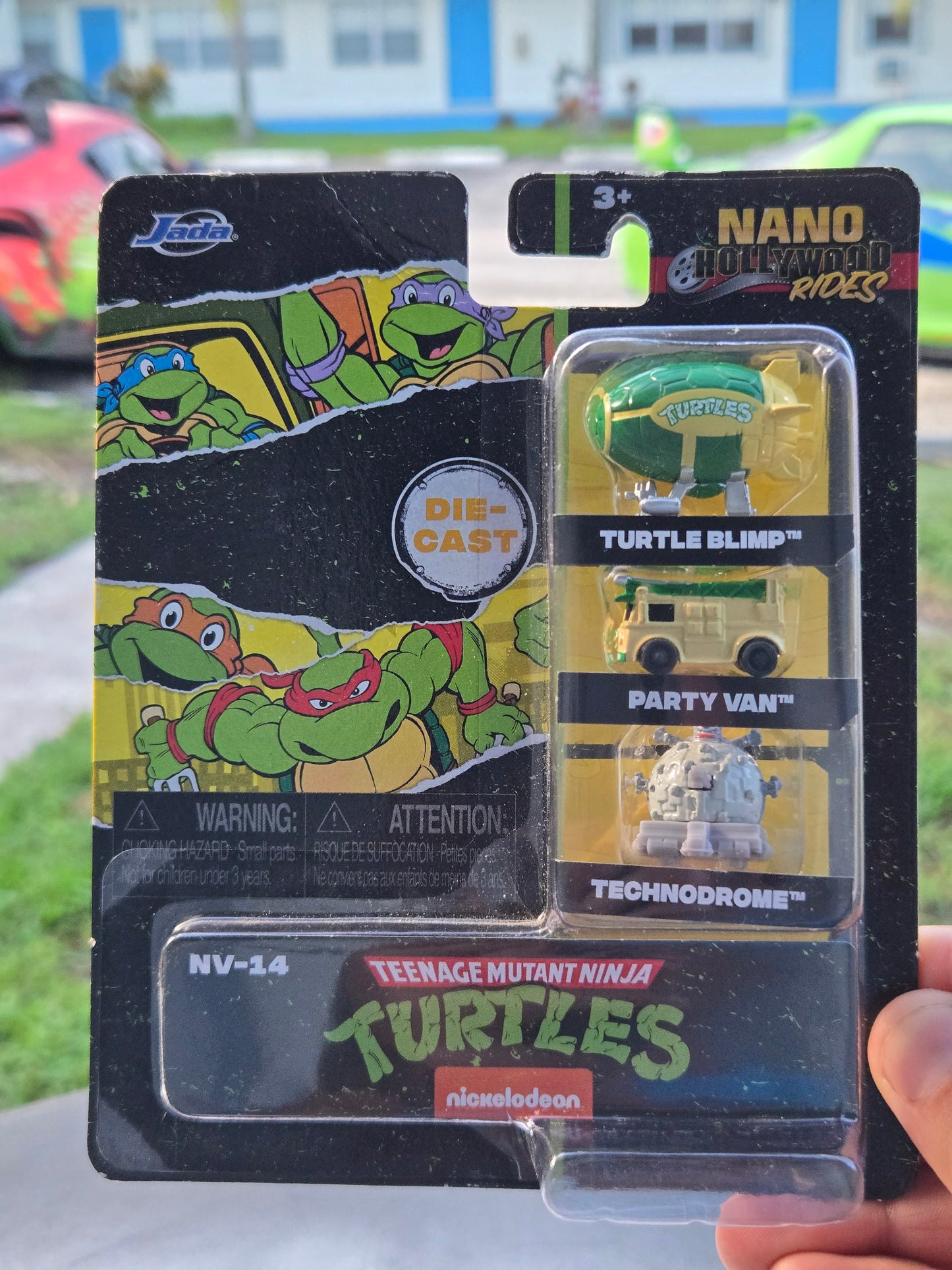 Ninja Turtles - Nano Hollywood Riders (micro machine size)