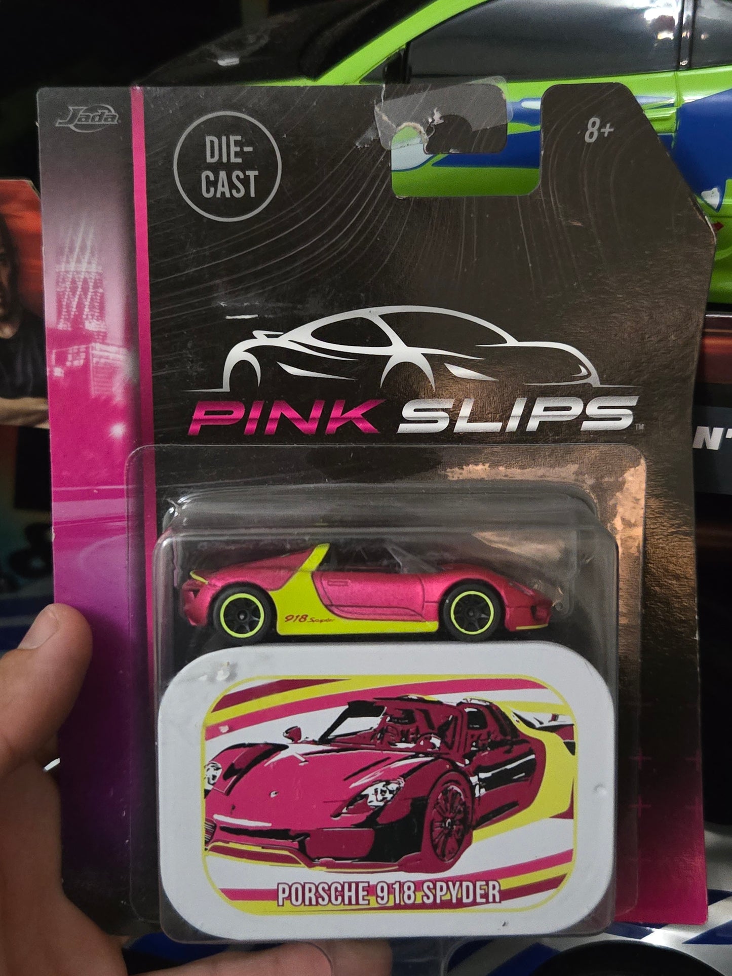 Porsche 918 - pink
