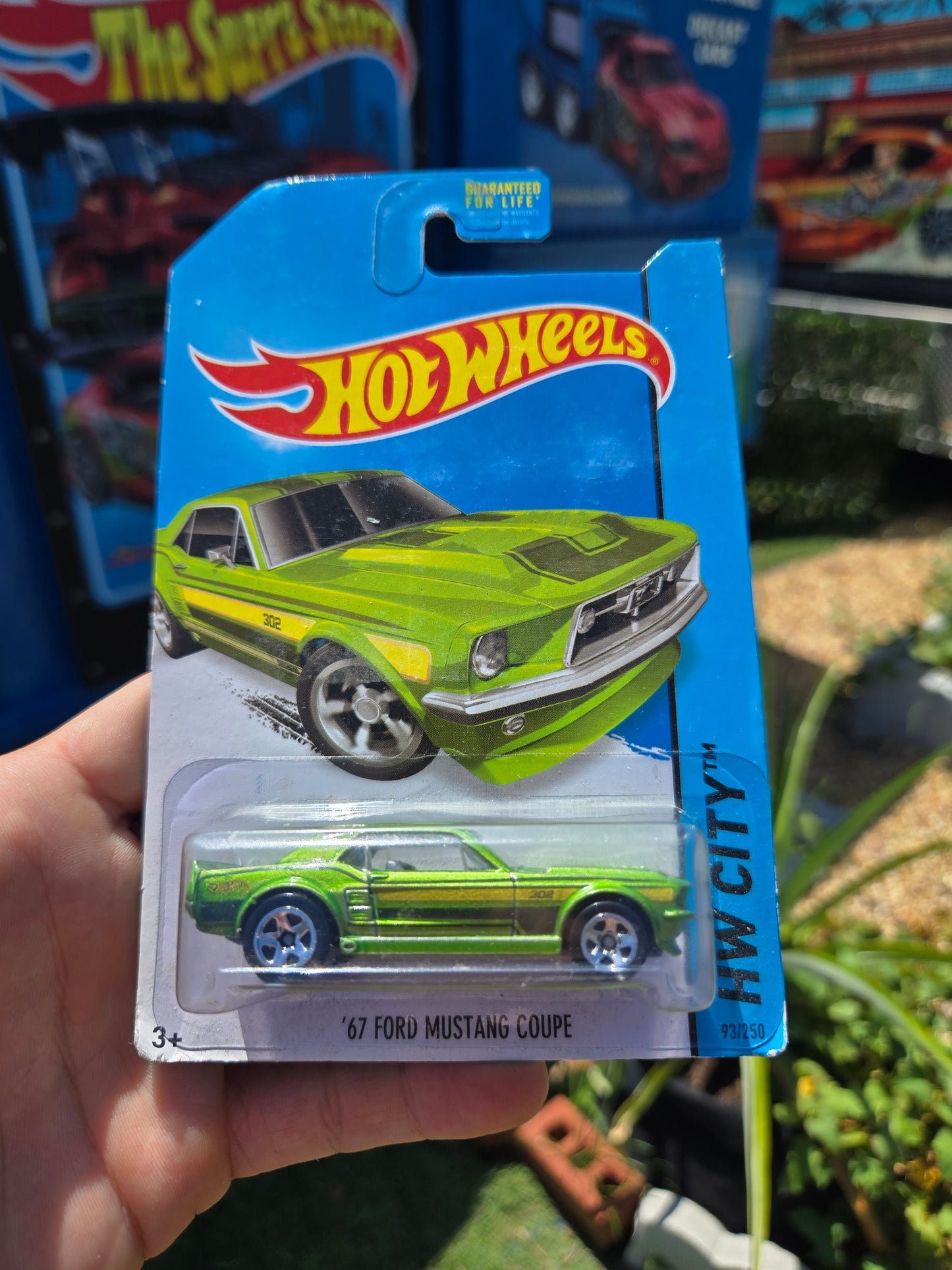'67 Ford Mustang Coupe - green