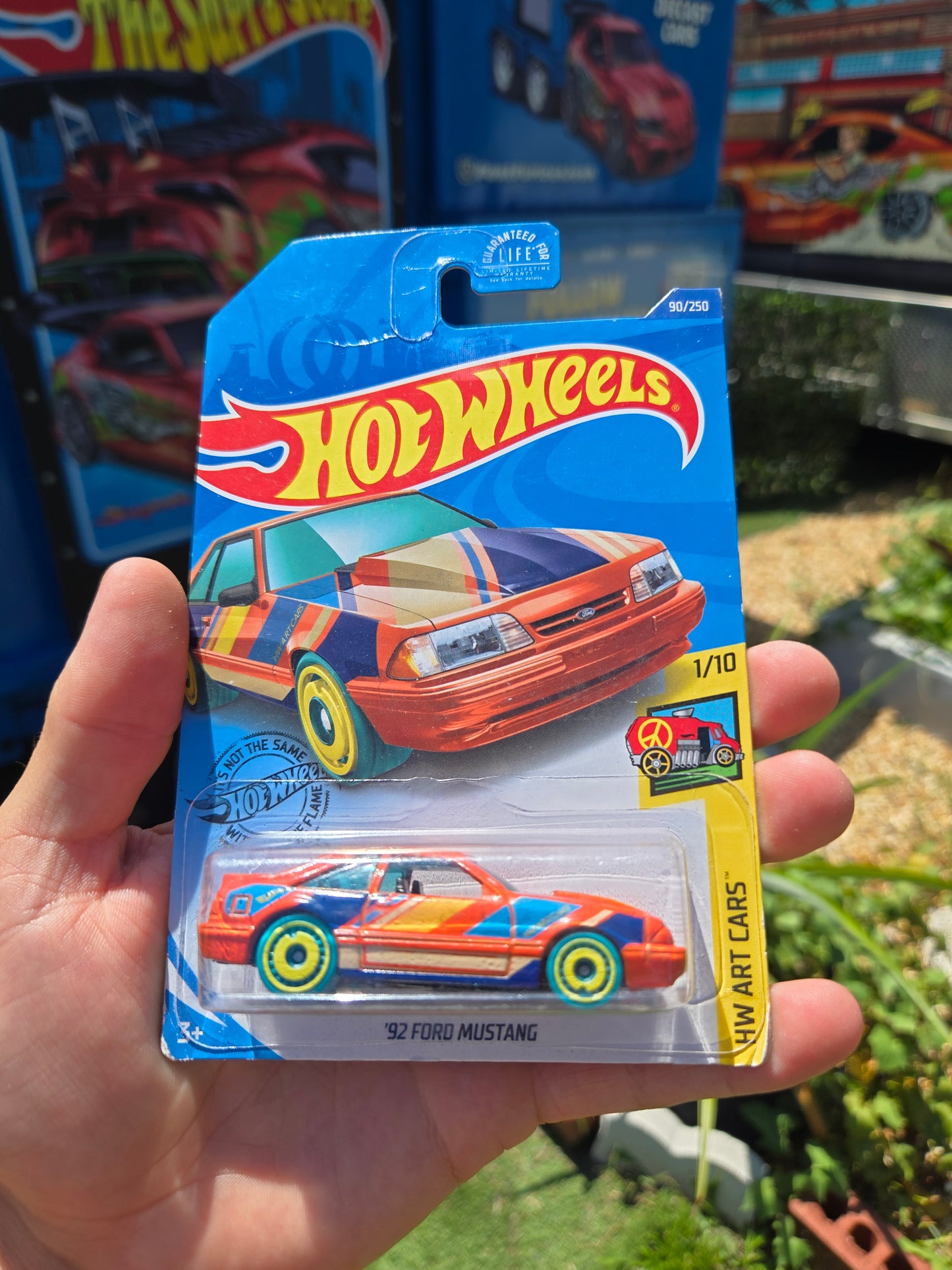'92 Ford Mustang - orange