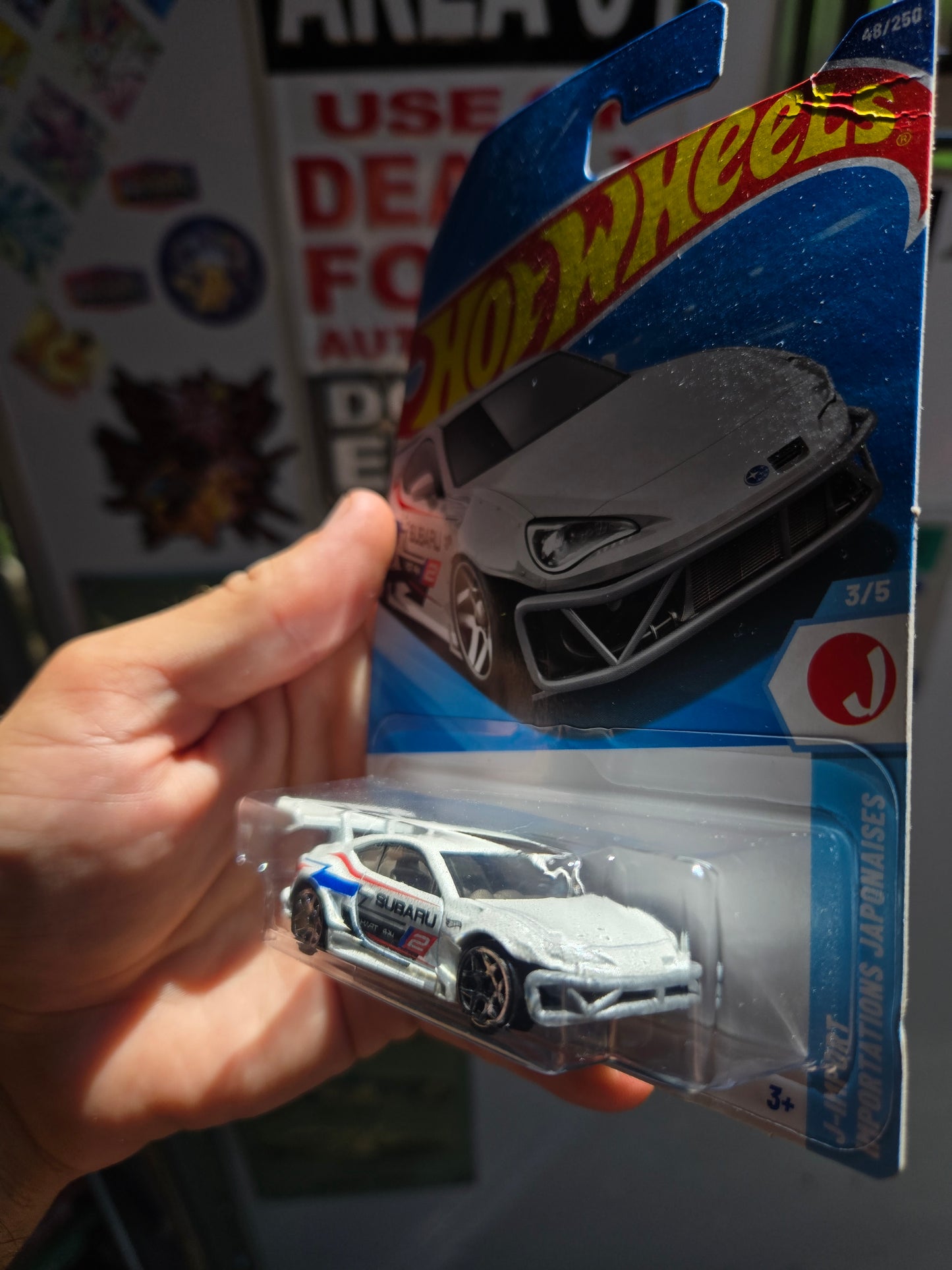 Subaru Brz drift - white
