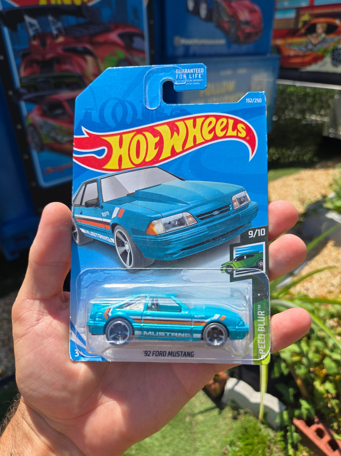 '92 Ford Mustang - teal
