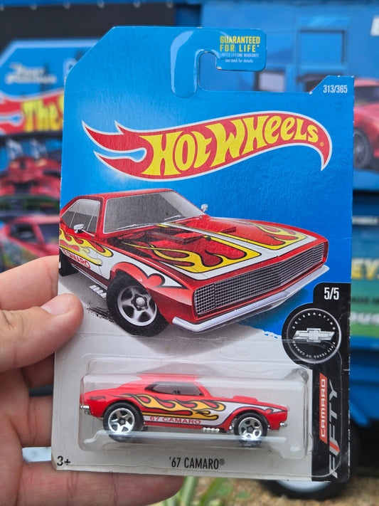 1967 Camaro red