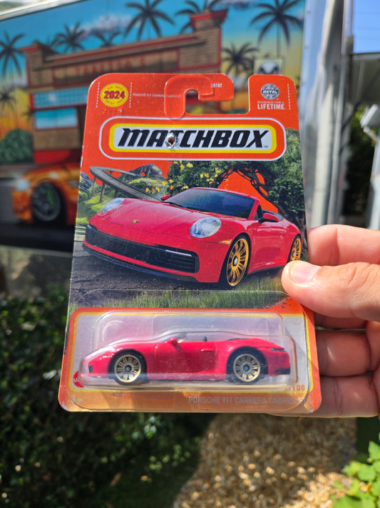 Porsche 911 Carrera Cabriolet- red