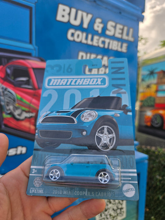 2010 Mini Cooper S Cabrio- teal
