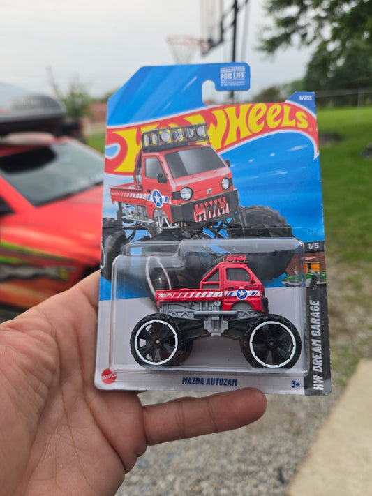 Mazda Autozam - red