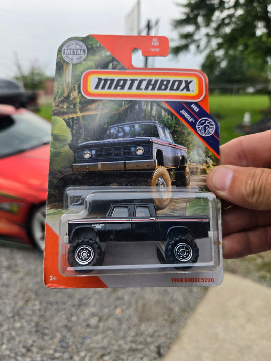 ‘68 Dodge D 200 -  black