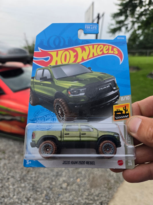 2020 Ram 1500 Rebel - green