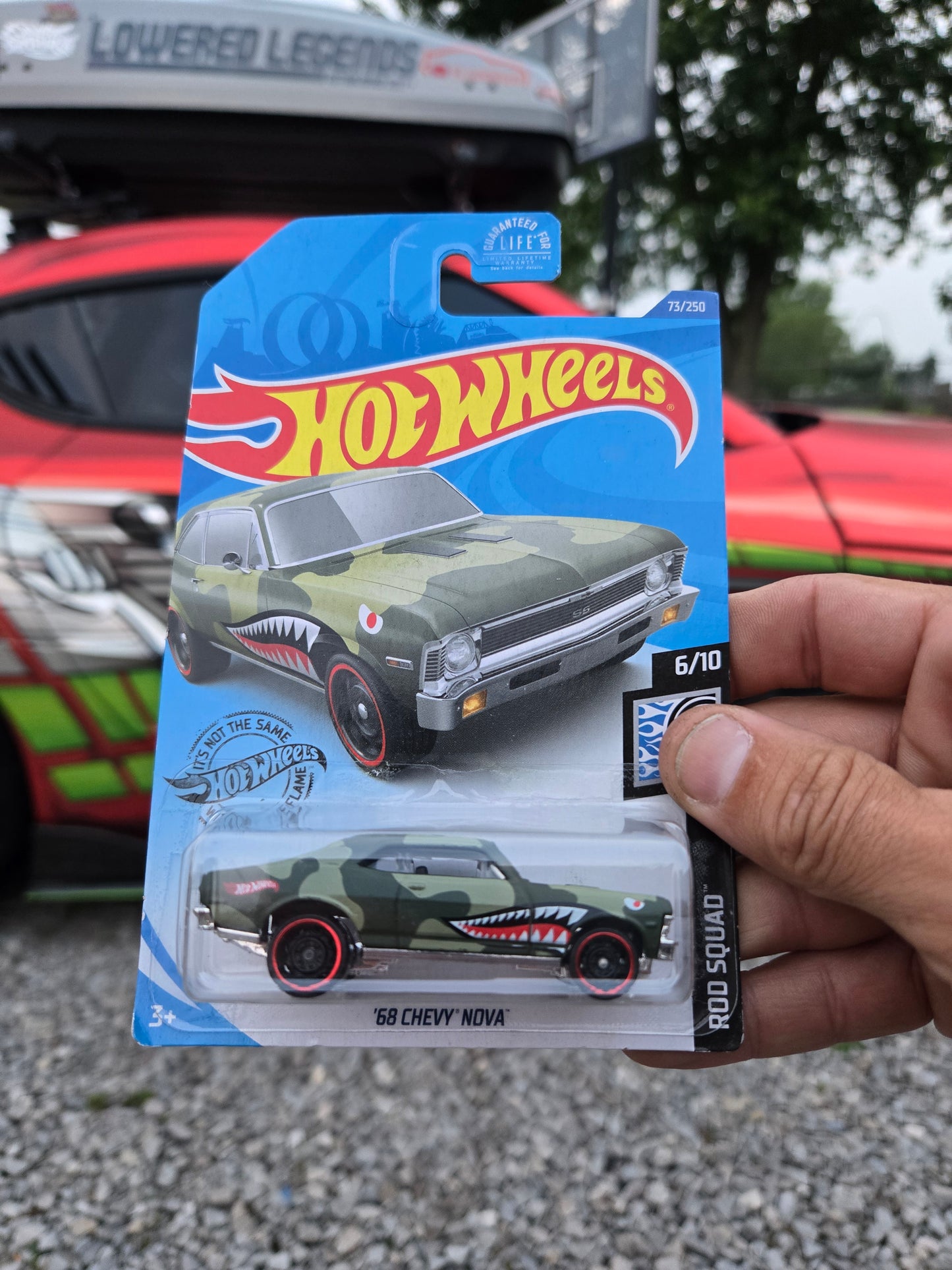 ‘68 Chevy Nova - green shark