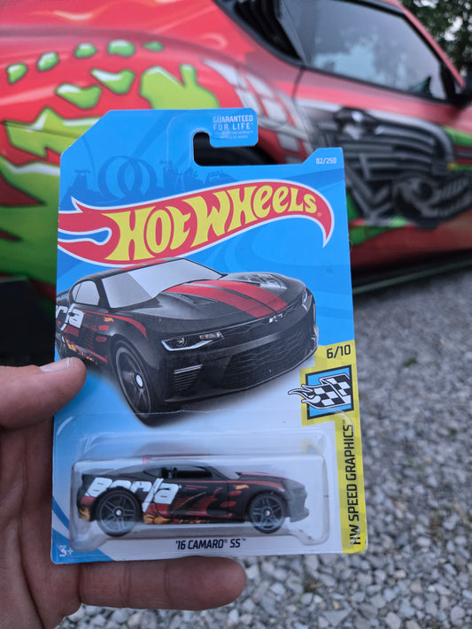 ‘16 Camaro SS - black Borla