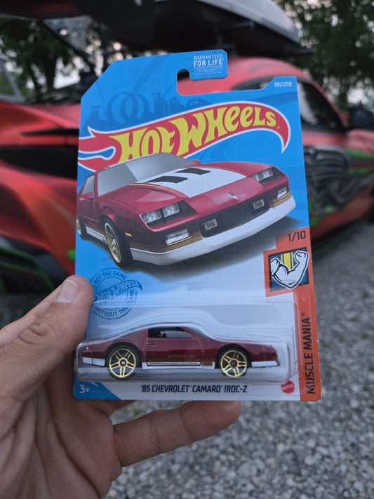 ‘85 Chevy Camaro Iroc Z - maroon