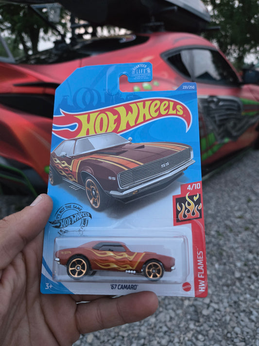 ‘67 Chevy Camaro - orange fire