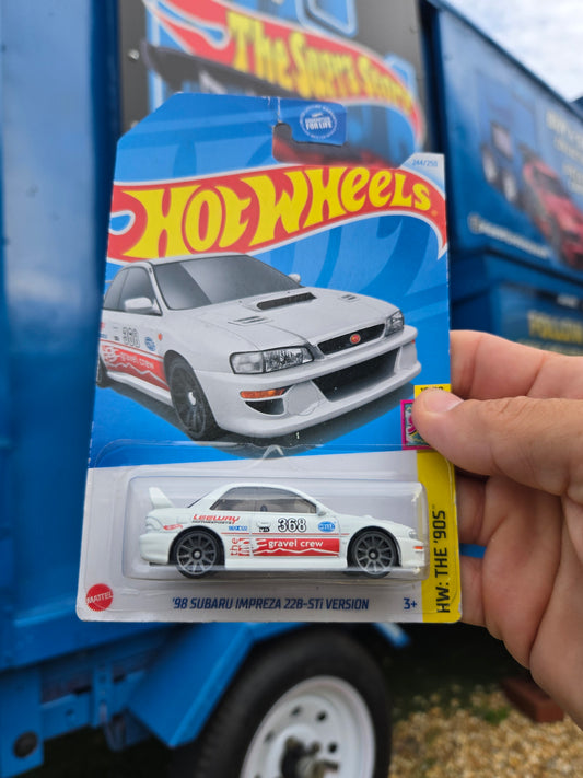 ‘98 Subaru Impreza 22B STI version - white