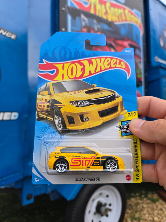 Subaru WRX STI - yellow