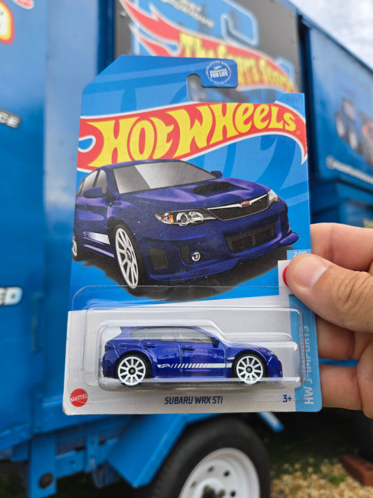 Subaru WRX STI - blue
