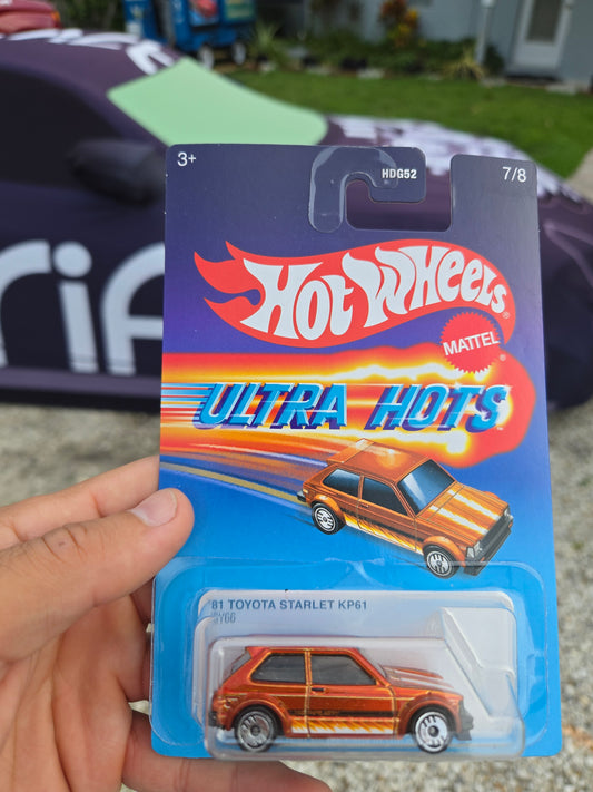 ‘81 Toyota Starlet - orange